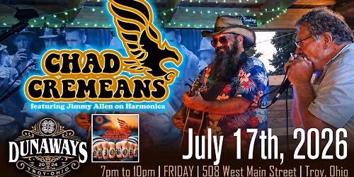 LIVE Music w\/ Chad Cremeans & Jimmy Allen