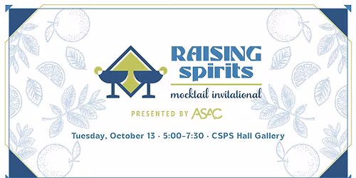 Raising Spirits Mocktail Invitational