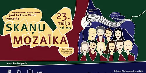 Jaukt\u0101 kora OGRE koncerts SKA\u0145U MOZA\u012aKA