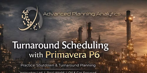 Turnaround Primavera P6 Training New