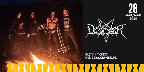 DESASTER \/ 28.03.2026 \/ Krak\u00f3w \/ Za\u015bcianek