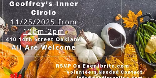 Free Thanksgiving Dinner 11\/25\/2025