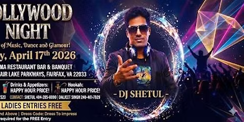 Friday Bollywood Night at Aroma Fairfax