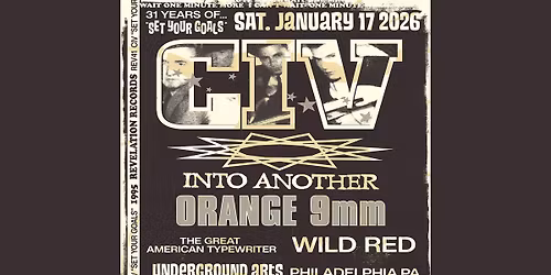 Civ  + Orange 9mm @ Underground Arts 01.17