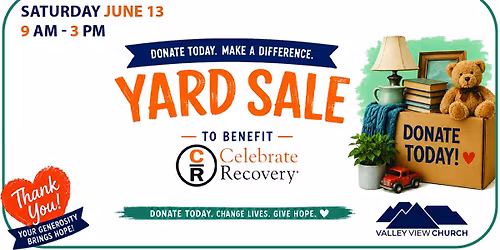 YARD SALE Fundraiser