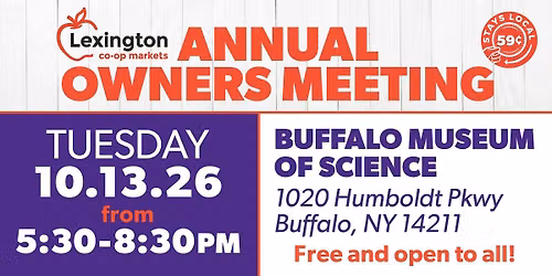 Lexington Co-op Annual Owners' Meeting