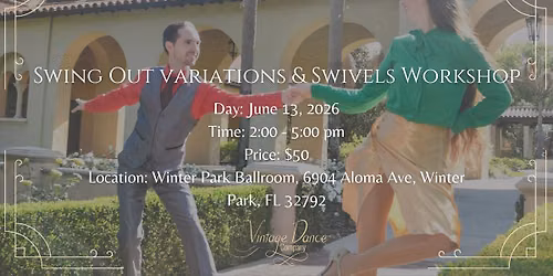 Swing Outs and Swivels Workshop