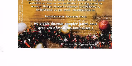 balade des tracteurs illuminés