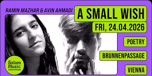 A Small Wish \u2013 Ramin Mazhar & Avin Ahmadi \u2013 Salam Music Festival 2026