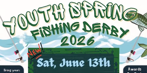 Youth Spring Fishing Derby 2026