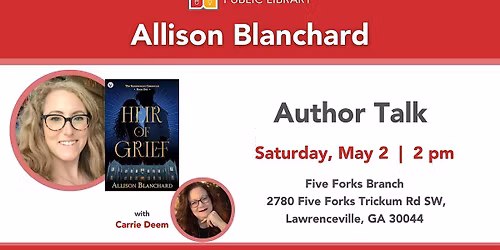 Romantasy Author Talk with Allison Blanchard