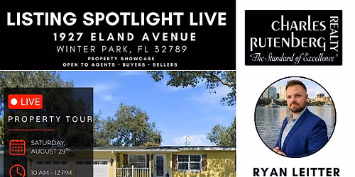 Listing Spotlight Live | 1927 Eland Avenue, Winter Park, FL 32789