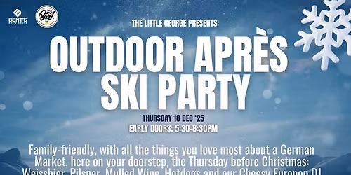 Outdoor Apr\u00e8s Ski Party!