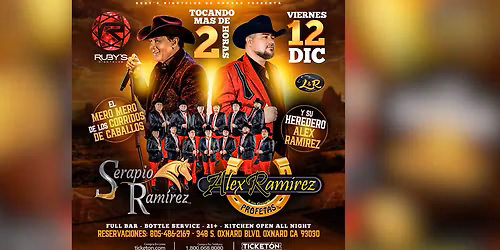 SERAPIO RAMIREZ & ALEX RAMIREZ