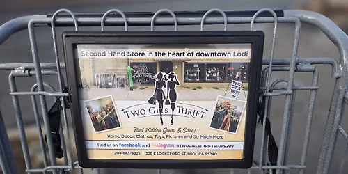 bring in your grocery bag from Save Mart on Lodi Ave. and fill it with clothes for $25