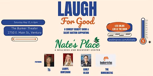 Laugh For Good: A Comedy Benefit Show Supporting Nate's Place