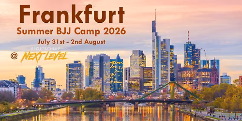 Frankfurt BJJ Summer camp 2026