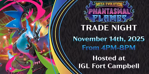 Pokemon Phantasmal Flames Trade Night