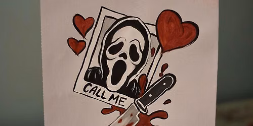 Scream Sip and Paint