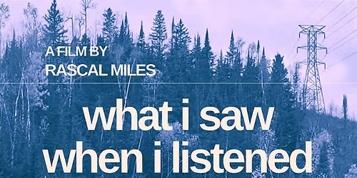 What I Saw When I Listened -  Free Film Screening - Film North