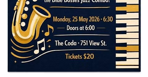 Jive Big Band & the Blue Bosses Jazz Combo