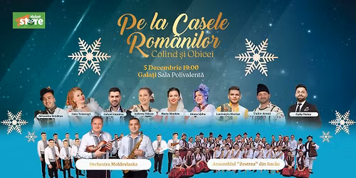PE LA CASELE ROMANILOR-Colind \u0219i Obicei - Galati