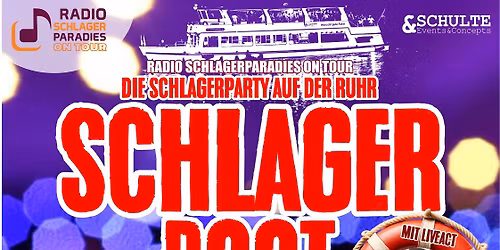 Schlagerboot - Die Schlagerparty auf der Ruhr