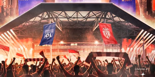 Lyon vs Monaco at Parc Olympique Lyonnais - Groupama Stadium