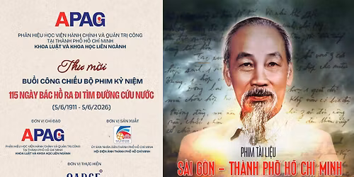 Bu\u1ed5i c\u00f4ng chi\u1ebfu phim t\u01b0 li\u1ec7u H\u1ed3 Ch\u00ed Minh
