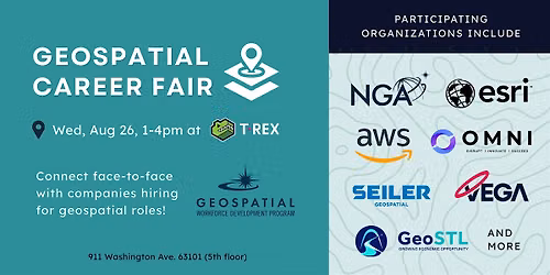 Geospatial Career Fair at T-REX