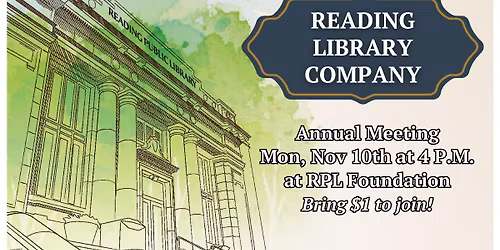 Reading Library Company Annual Meeting