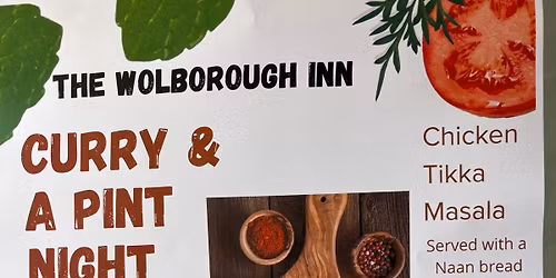 Curry and pint night