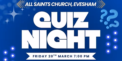All Saints Quiz night