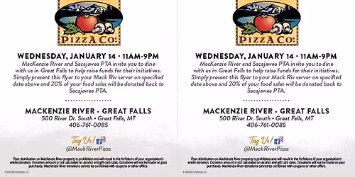 Sacajawea PTA Community Night