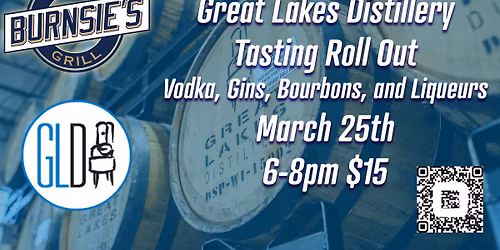 Great Lakes Distillery Tasting Roll Out