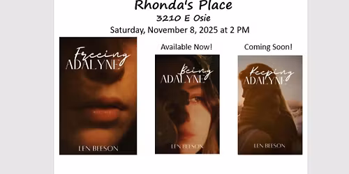 Book signing and party