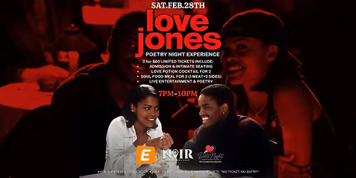 Loves Jones Poetry Night