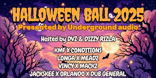 Halloween ball 2025 - presented by underground audio