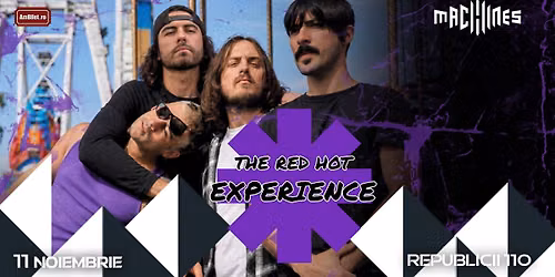 The Red Hot Experience (Red Hot Cilli Peppers from Brasil) | Machines Venue