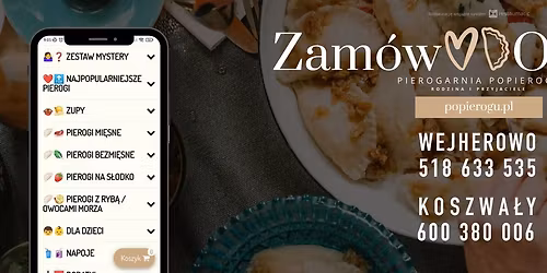 \ud83c\udf77\ud83e\udd5f Pierogi & Wino \u2013 wiecz\u00f3r dla kobiet w Wejherowie