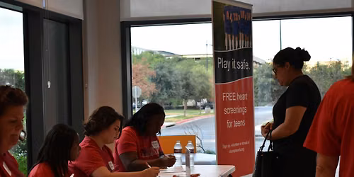 Teen Heart Screening on August 29, 2026 at Dell Children's, Austin