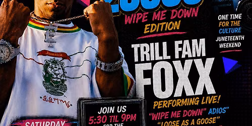 Back To The 2000s: Wipe Me Down Edition Featuring Trill Fam Foxx LIVE at Cl
