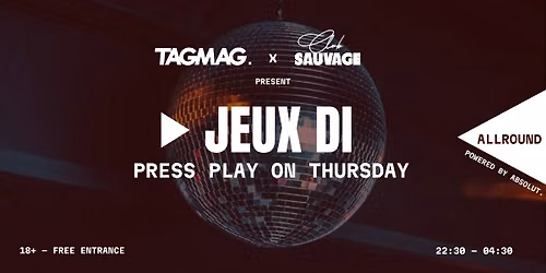 CLUB SAUVAGE \ud83e\udea9 JEUX DI \u25b6\ufe0f Student Night 