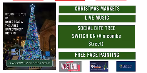 Byres Road & Lanes Christmas Celebration!