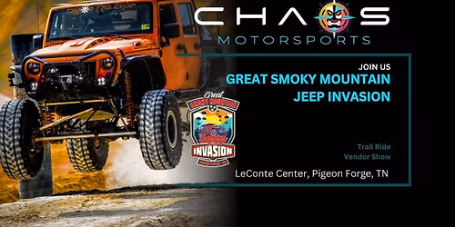 Chaos Invades the Great Smoky Mountain Jeep\u00ae Club Invasion 