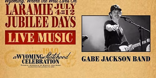 Live Music: Gabe Jackson Band