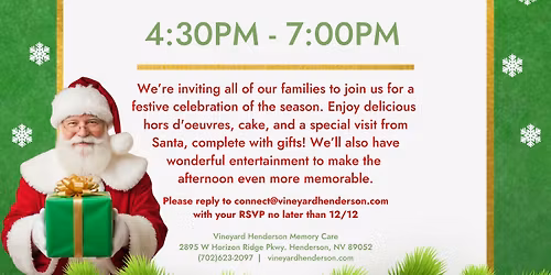 Magic of Winter Holiday Party