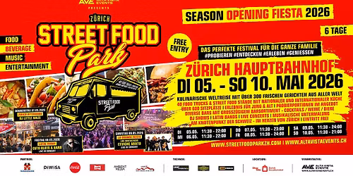 15. Z\u00fcrich Street Food Park, Season Opening Fiesta 2026 - Z\u00fcrich HB