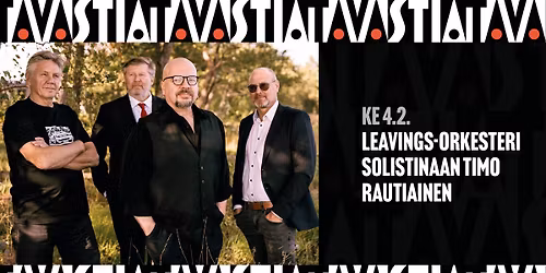 Leavings-Orkesteri solistinaan Timo Rautiainen \/ Tavastia-klubi