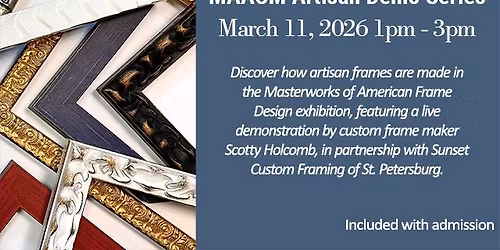 Artisan Demo Series: Framing